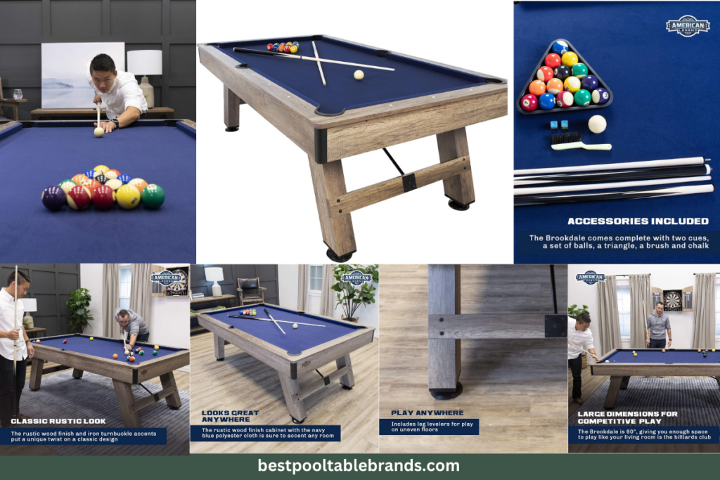 Best pool table brands from American Legend